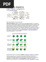 Especiação alopátrica