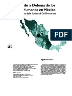 Panorama de La Defensa de Los Derechos Humanos en México