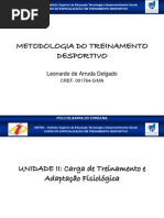 Aula 02 Carga de Treinamento