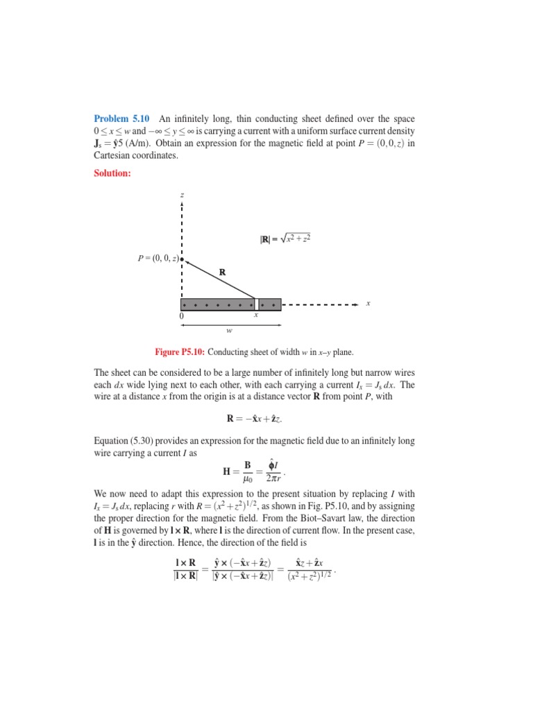 Problem 5.10: Solution | PDF