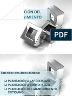 Mantenimiento-Planeacion y Programacion