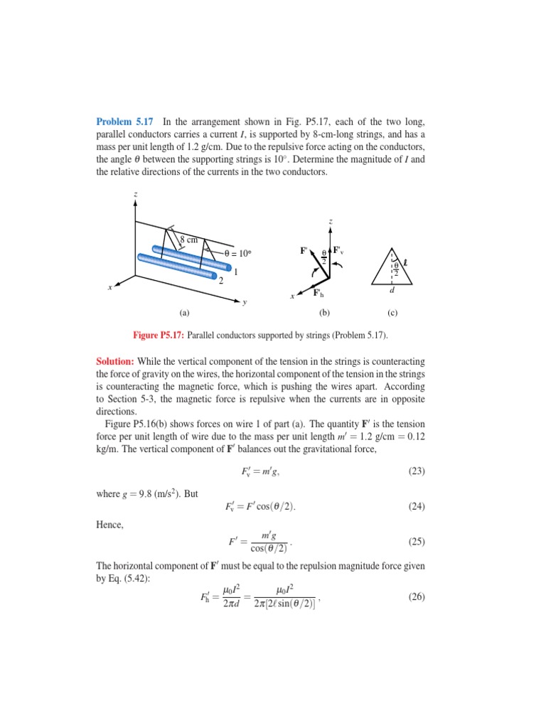 Current Calculation in Parallel Conductors | PDF