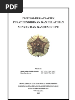 Download Proposal Kerja Praktek Pusdiklat Migas Cepu by IbnuKurniawan SN19372257 doc pdf