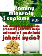 Krzysztof Abramek - Witaminy, Minerały I Suplementy - Ebooki Zdrowie