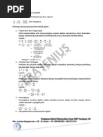 Smp Kelas 9 Bab Pecahan Dalam Bentuk Aljabar