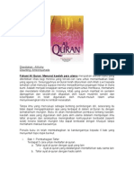 [Bedah Buku]-Fahami Al Quran