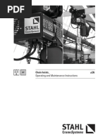 Download Stahl New Operating Instruction Manual-Chain Hoist by Sandeep Gupta SN193738717 doc pdf