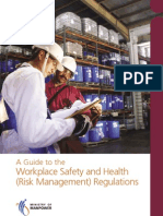 Risk Management: A Guide To Workplace Safety and Health Regulations