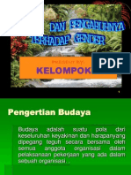 Budaya Dan Pengaruhnya Terhadap Gender 1