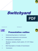 Switchyard in Thermal Power Plant