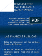 Diferencias Finanzas Publicas y Privada