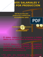 Exposicion Incentivos Salariales y Premios Por Produccion