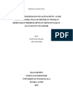 Download Contoh Proposal Quality Control by Fandy Hadiz Rustam SN193755681 doc pdf