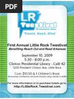 LRTwestival 2009 Flyer