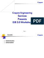 Crayom Engineering: Services Presents EJB 3.0 Workshop