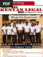 Download Kenyan Legal magazine Issue 3 by Michael Opondo O SN193785130 doc pdf