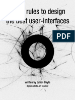 The 6rules to Design the Best User Interfaces