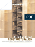 Latin American Neostructuralism The Contradictions of Post Neoliberal Development