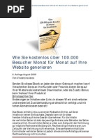 Download Ueber 100000 GRATIS Besucher Im Monat fuer die Homepage by MediaMarketing SN19378994 doc pdf