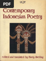 Contemporary Indonesian Poetry