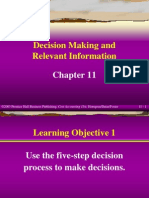 Decision Making and Relevant Information_ch11