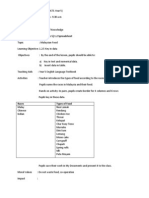 Topic (ICTL) : (Module 5) 1.2 Spreadsheet