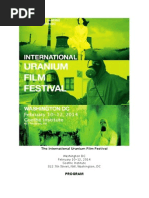 Download WASHINGTON Uranium Film Festival 2014 Program by Uranium Film Festival SN193812215 doc pdf