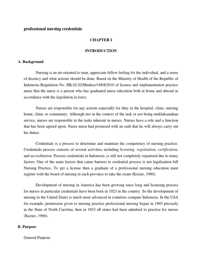 Nursing credentials examples picture