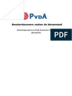 Verkiezingsprogramma bestuurscommissieverkiezingen 2013 PvdA Amsterdam Centrum