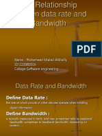 Data Rate and Bandwidth