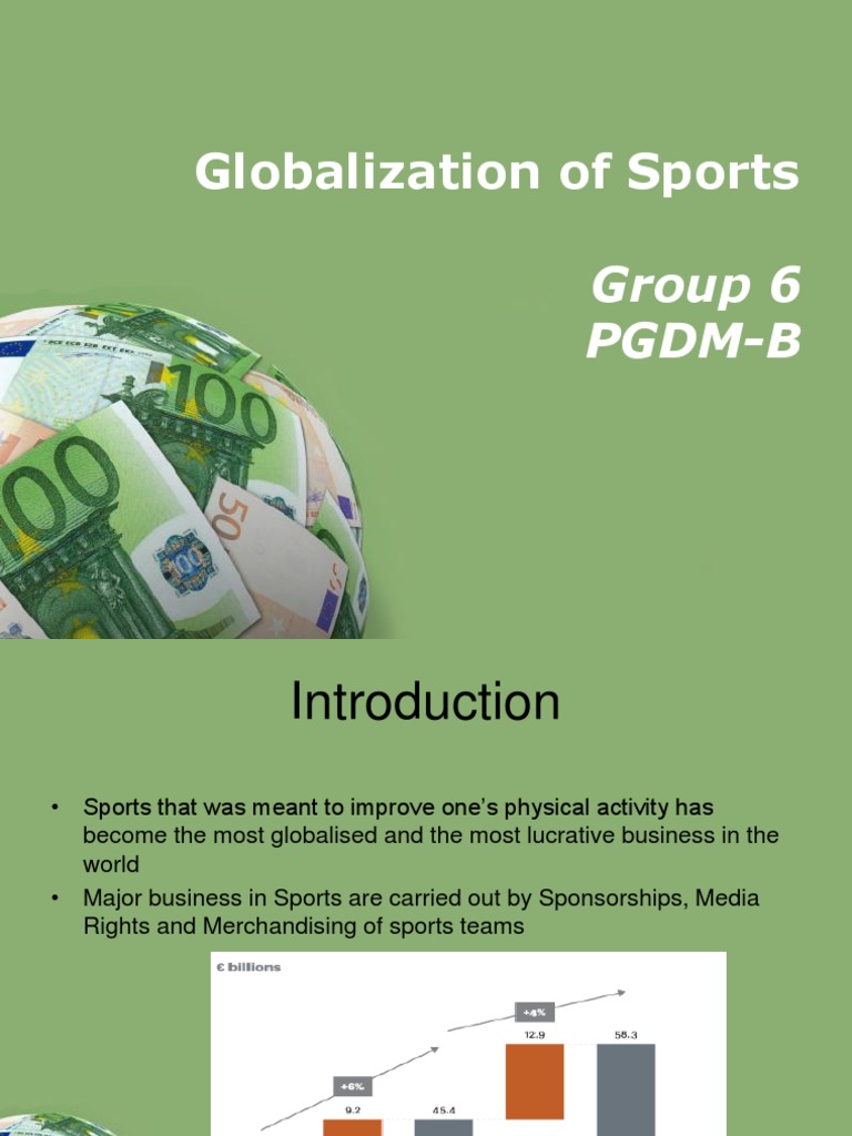 Globalization of Sports Group 6 PGDM-B | PDF | Formula One | Sports