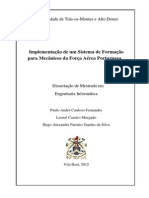 Implementação de um Sistema de Formação para Mecânicos da Força Aérea Portuguesa