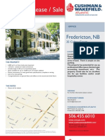 Office For Lease / Sale: Fredericton, NB