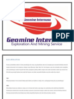 Company Profile Geomine