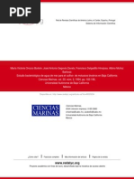 Estudio bacteriológico de agua de mar para el cultivo  de moluscos bivalvos en Baja California (1)