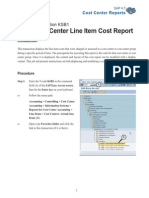 Reporte de Costos KSB1 - Cost Report Job Aid PDF