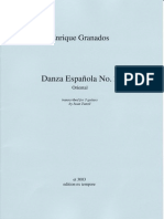 Enrique Granados Danza Espanola 2 For 3 Guitars