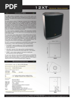 Download LAcoustics 12XT For Hire by Audio Visual Hire Company SN19388680 doc pdf