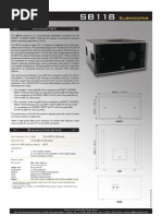 Download LAcoustics SB118 For Hire by Audio Visual Hire Company SN19388749 doc pdf