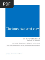 Download David Whitebread 2012 the Importance of Play by Gonzalo Romn Perez Harismendy SN193890745 doc pdf