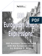 500 EU Terms English To Spanish