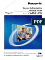Manual - de - Instalacion Central-IP Híbrida KX-TDA100D