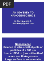 NANOGEOSCIENCE: An Introduction 