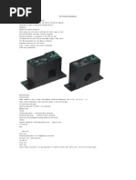 AC Current Transducer