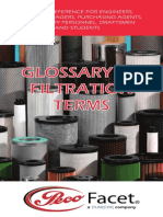 Peco Facet Glossary Filtration Terms