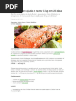 Dieta Dukan Ajuda a Secar 6 Kg Em 28 Dias