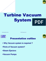 Turbine Vacuum System in Thermal Power Plant