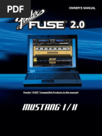 Download Fender FUSE 20 Manual for Mustang 1-2 Rev-G English by peterosuna SN193951934 doc pdf