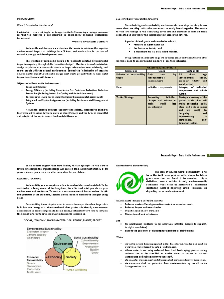 Research papers architecture image