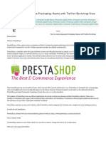 Download Prestashop Bootstrap Tutorial by Ivana Markovi SN193979352 doc pdf